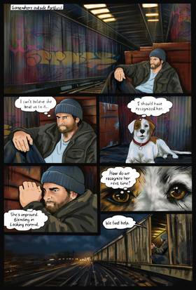 Read BYE-BYE DOGGIE  1 Page 3 in English