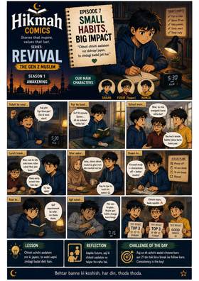 Read Revival - The GenZ Muslim  1 Page 7 in Urdu