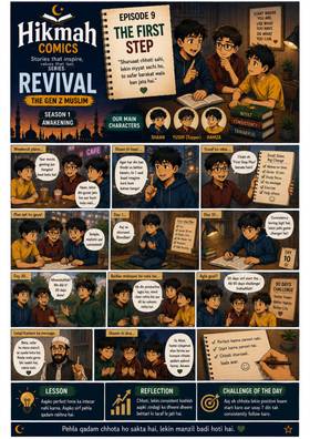 Read Revival - The GenZ Muslim  1 Page 9 in Urdu