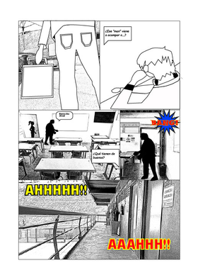 Read  THE BUTTERFLY IN BLUE  1 Page 3 in Spanish