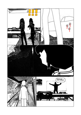 Read  THE BUTTERFLY IN BLUE  1 Page 4 in Spanish