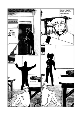 Read  THE BUTTERFLY IN BLUE  1 Page 5 in Spanish