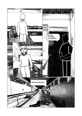 Read  THE BUTTERFLY IN BLUE  1 Page 7 in Spanish