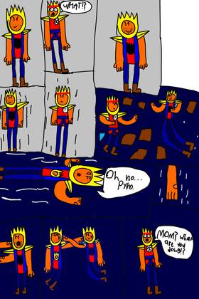 Read Super Elemental Warriors: Baby Paporo Saga.  1 Page 10 in English