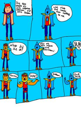 Read Super Elemental Warriors: Baby Paporo Saga.  2 Page 3 in English
