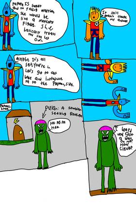 Read Super Elemental Warriors: Baby Paporo Saga.  2 Page 4 in English