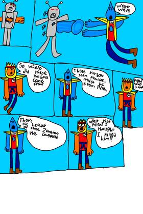Read Super Elemental Warriors: Baby Paporo Saga.  2 Page 8 in English