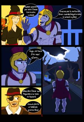 Read The Halloween Howl  1 Page 3 in Spanish