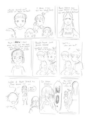 Read My Popular Romance WIP  1 Page 3 in English