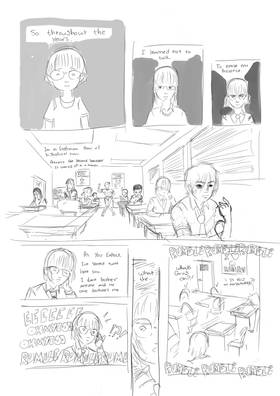 Read My Popular Romance WIP  1 Page 6 in English
