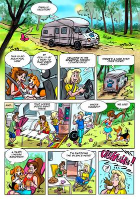 Read Team Lou - Vol.3  Zombie Night  1 Page 3 in English