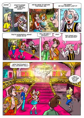 Read Team Lou - Vol.3  Zombie Night  1 Page 8 in English