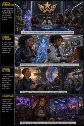 Read A Nova Sol Story III Book I Requiem of the Stars  1 Page 4 in English