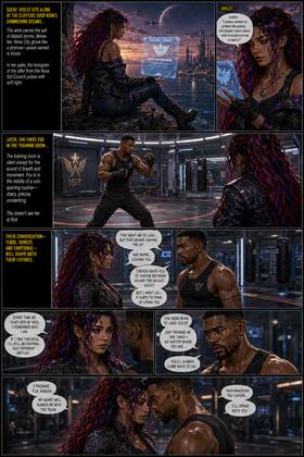 Read A Nova Sol Story III Book I Requiem of the Stars  1 Page 7 in English