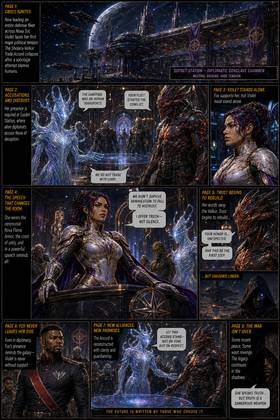 Read A Nova Sol Story III Book I Requiem of the Stars  7 Page 4 in English