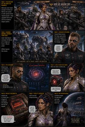 Read A Nova Sol Story III Book I Requiem of the Stars  7 Page 6 in English