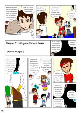 Chapter 3: Let's go to Shock's house.