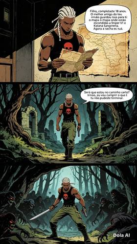 Read REDLINER: A Vingança Além dos Limites  1 Page 3 in Portugese