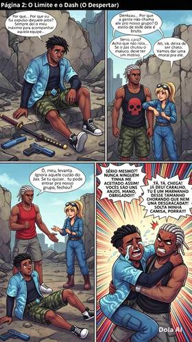 Read REDLINER: A Vingança Além dos Limites  1 Page 8 in Portugese
