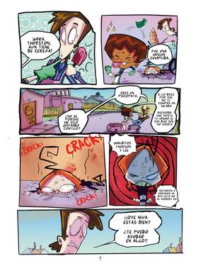Read Terrible Tales   1 Page 8 in Spanish
