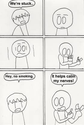 Read Two Guys Stuck in an Elevator  1 Page 5 in English