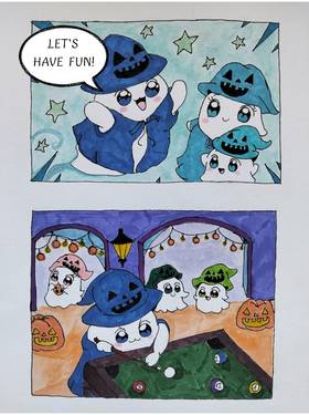 Read After of Halloween  1 Page 6 in English