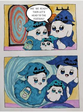 Read After of Halloween  1 Page 4 in English