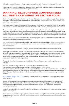 Read ZERO LINEAGE: A world without Eve  1 Page 4 in English