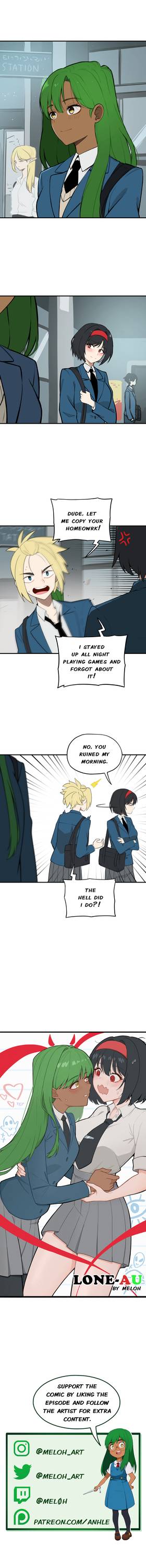 Read Lone-AU  1 Page 1 in English