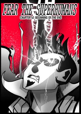 Read Fear the Superhumans  41 Page 1 in English