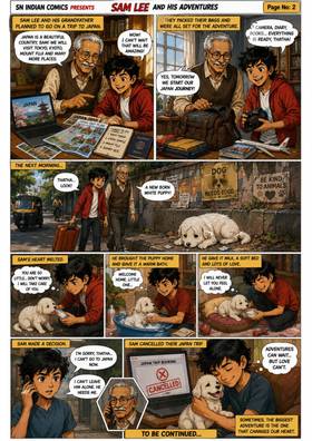 Read Sam lee and his Adventures   1 Page 3 in English