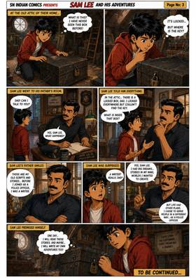 Read Sam lee and his Adventures   1 Page 4 in English