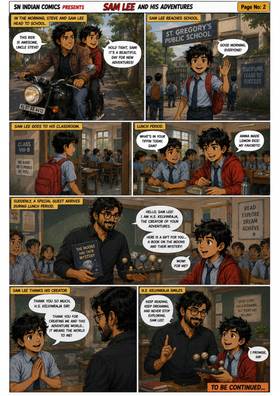 Read Sam lee and his Adventures   2 Page 3 in English