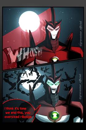 Read Ben 10 vs Attack on Titan  1 Page 8 in English