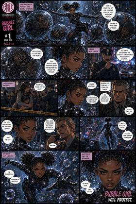 Read Bubble girl   1 Page 9 in English
