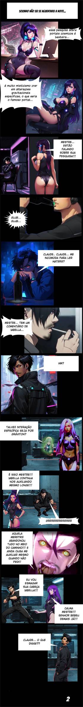 Read IAbella 6 - Incogneeto & Claude  1 Page 2 in Portugese