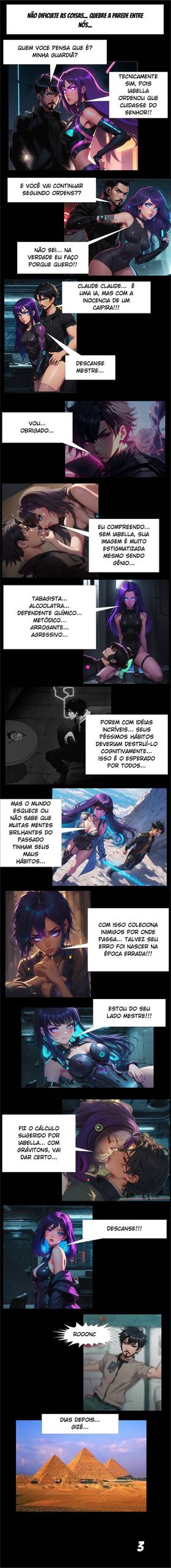 Read IAbella 6 - Incogneeto & Claude  1 Page 3 in Portugese
