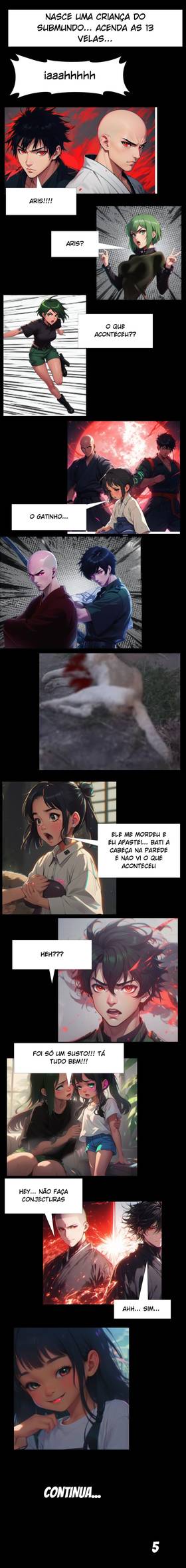 Read IAbella 8 - The Omen  1 Page 5 in Portugese