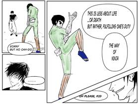 Read Naruto X JJK - Green Beast vs the Heavenly Restricted — Fan Fight  1 Page 2 in English