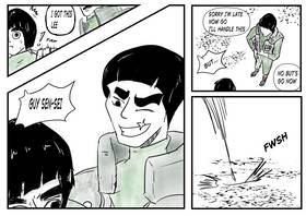 Read Naruto X JJK - Green Beast vs the Heavenly Restricted — Fan Fight  1 Page 4 in English