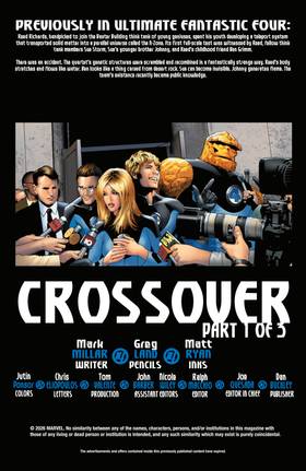 Read Ultimate Fantastic Four (2003)  1 Page 3 in English