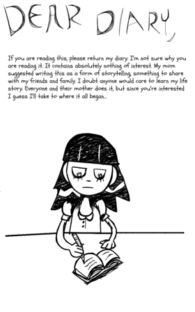 Read A Diary of a Girl With A Third Eye  1 Page 1 in English