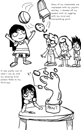 Read A Diary of a Girl With A Third Eye  5 Page 1 in English