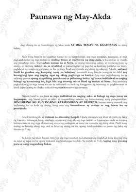 Read Marka 1 (Tagalog)  1 Page 5 in Filipino