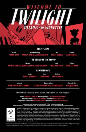 Read From the World of Minor Threats: Welcome to Twilight II  1 Page 2 in English