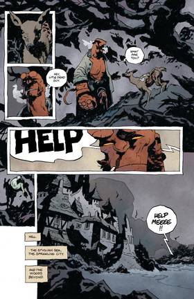 Read Hellboy in Hell: Nothing But Blood  1 Page 3 in English