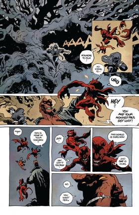 Read Hellboy in Hell: Nothing But Blood  1 Page 4 in English