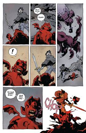 Read Hellboy in Hell: Nothing But Blood  1 Page 7 in English