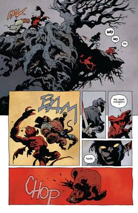 Read Hellboy in Hell: Nothing But Blood  1 Page 8 in English