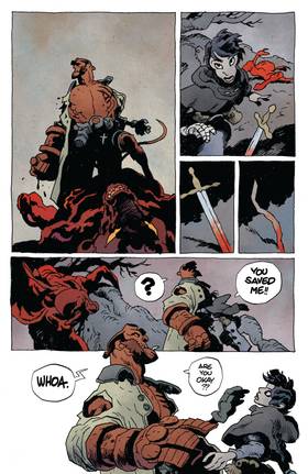 Read Hellboy in Hell: Nothing But Blood  1 Page 9 in English